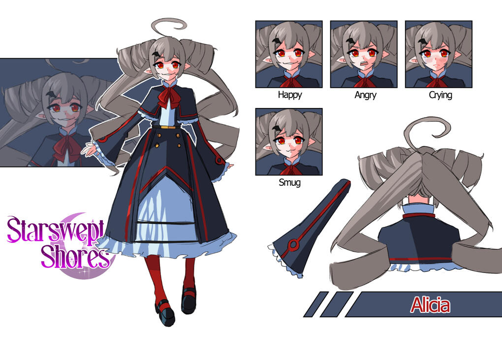 Alicia Character sheet