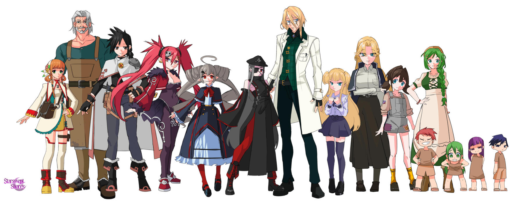 Group Height Chart